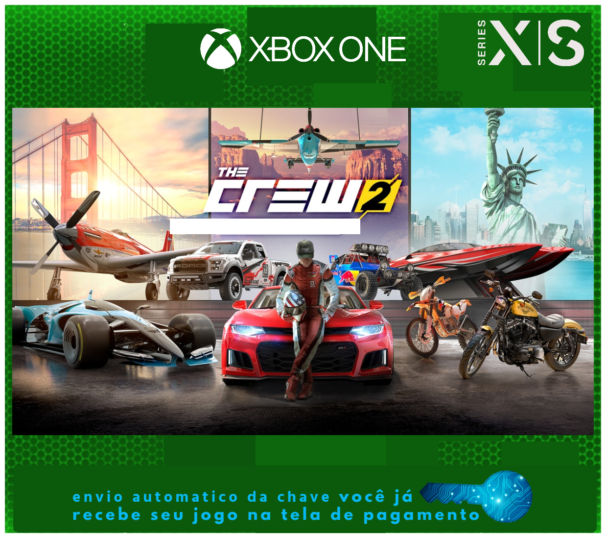 CHAVE 25 THE CREW 2 SERIES