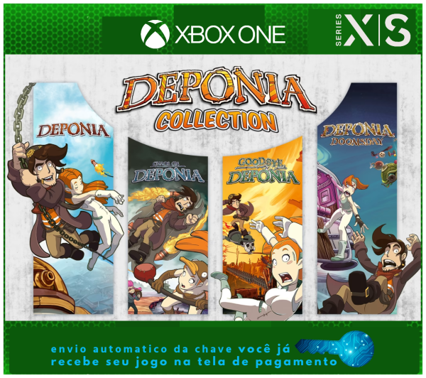 CHAVE 25 deponia collection SERIES